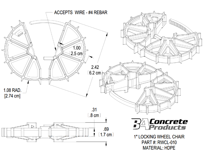 Locking Wheel Chair